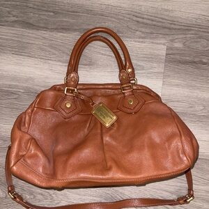Marc Jacobs Tan Leather Shoulder Bag